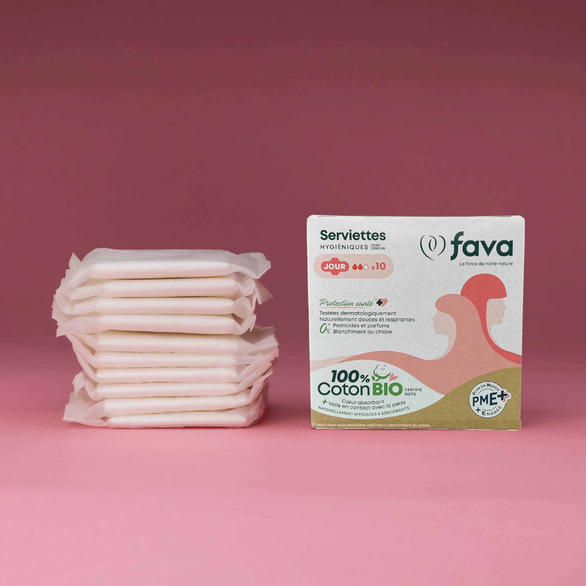 Les serviettes hygiéniques